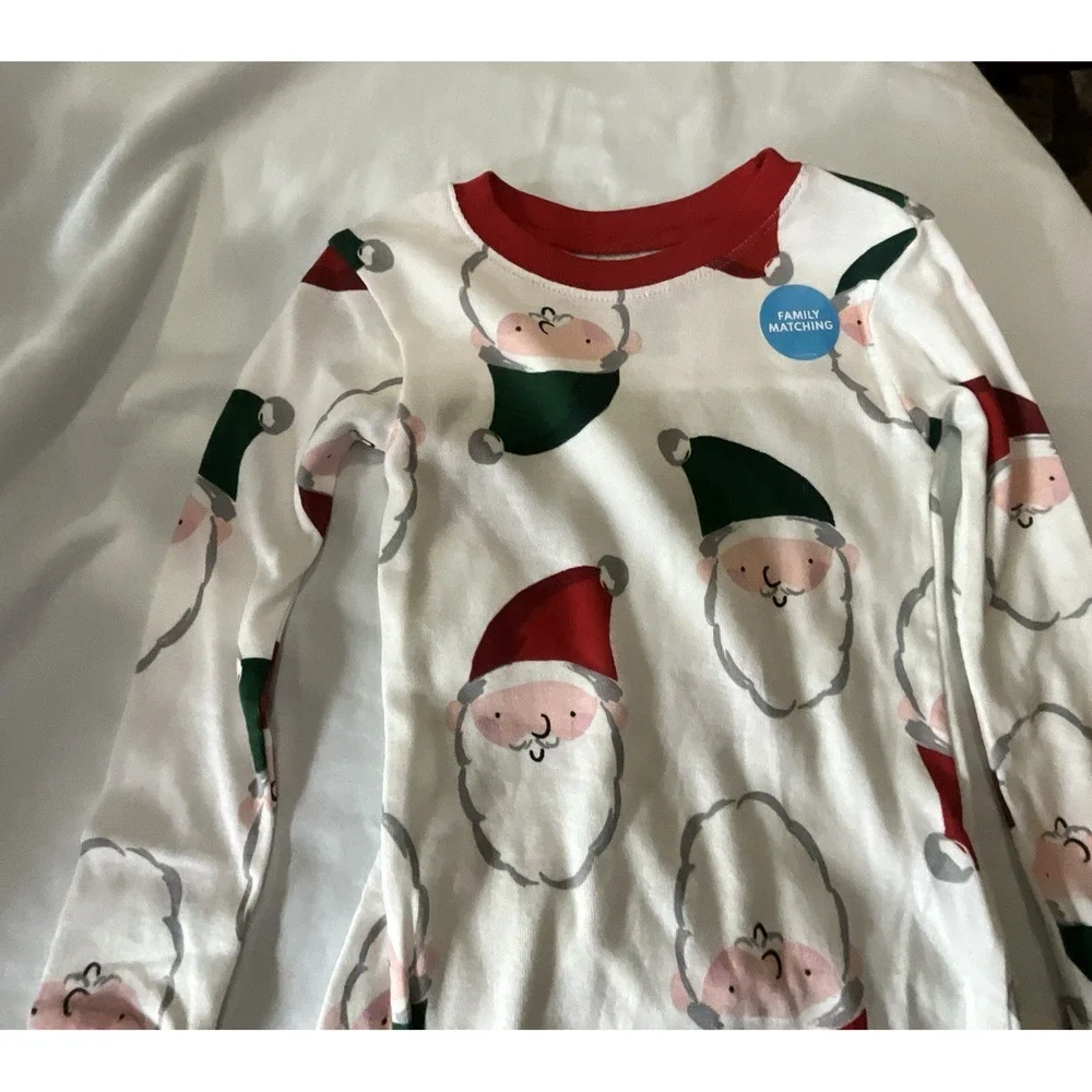 New Carter's Santa Cotton PJ‎ Pajama Set Unisex Toddler NEW Size 3T